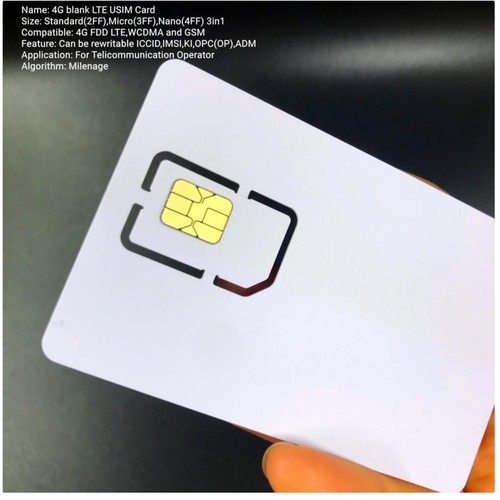 Schede usim gsm wcdma lte - usim, gsm+wcdma+4g